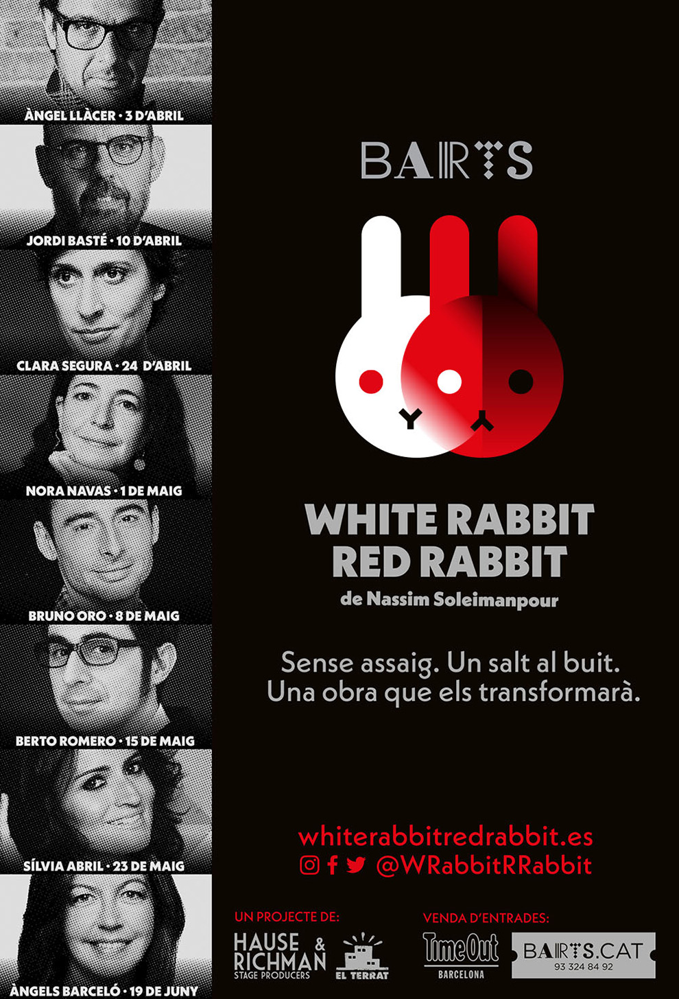 WHITE RABBIT RED RABBIT