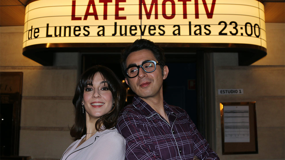 Berto Romero y Eva Ugarte