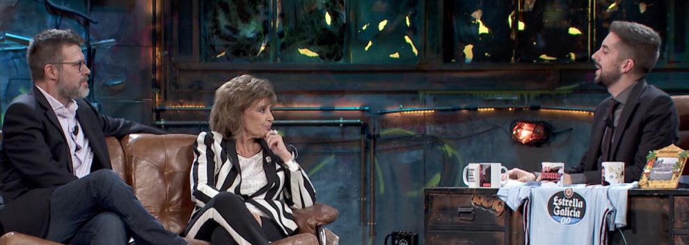 LA RESISTENCIA: Maria Teresa Campos, Quequé y David Broncano