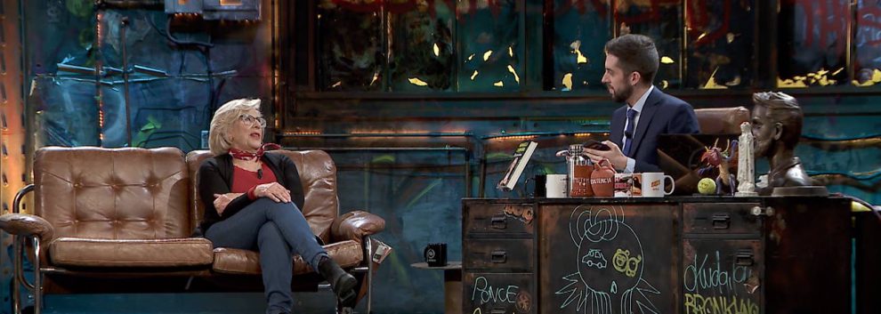 LA RESISTENCIA: Manuela Carmena y David Broncano