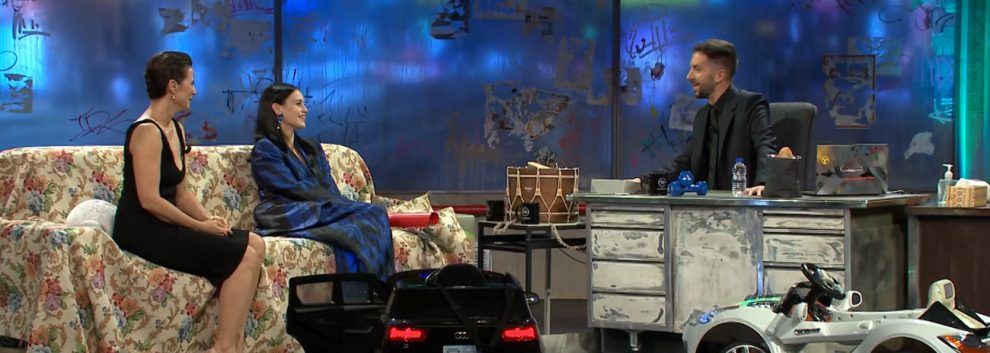 LA RESISTENCIA: Aitana Sánchez Gijón, Milena Smit y David Broncano