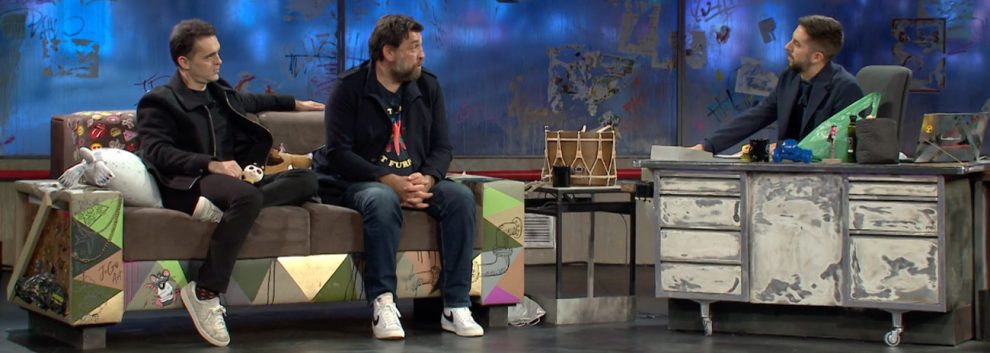 LA RESISTENCIA: Hovik Keuchkerian y Pedro Alonso