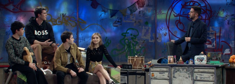 LA RESISTENCIA: La actriz Clara Galle, Julio Peña, Eric Masip y Hugo Arbués