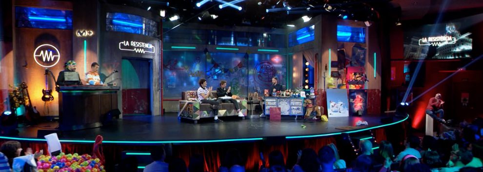 LA RESISTENCIA: Miki Esparbé, Carlos Cuevas y David Broncano