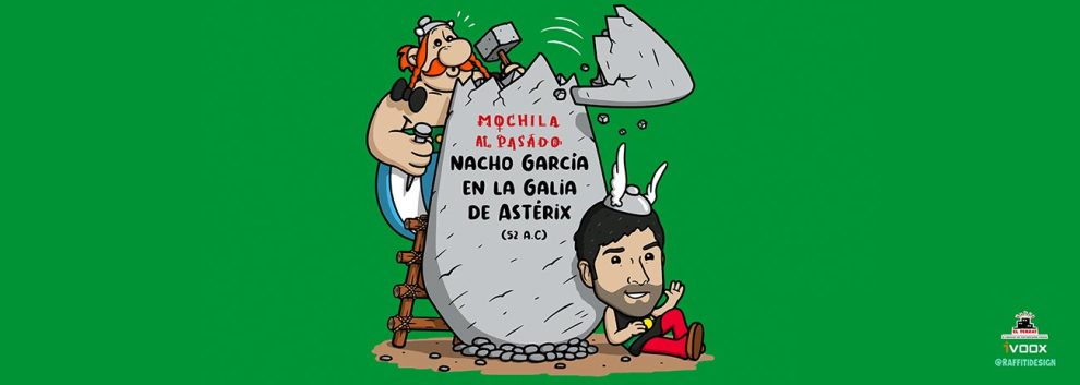 MOCHILA AL PASADO: Danny-Boy Rivera, Nacho García, Luis Fabra y Alberto Aparici