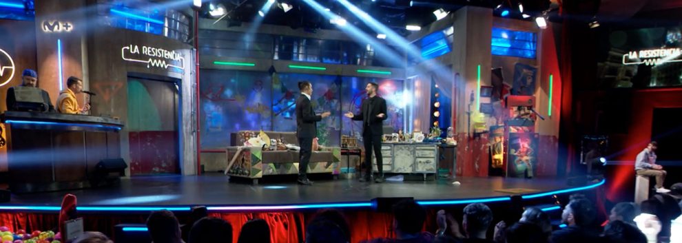 LA RESISTENCIA: Óscar Jaenada y David Broncano