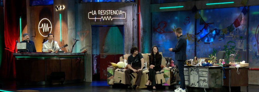 LA RESISTENCIA: Ana Rujas, Diego Ibáñez y David Broncano