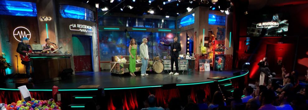 LA RESISTENCIA: Toni Acosta, Omar Ayuso y David Broncano