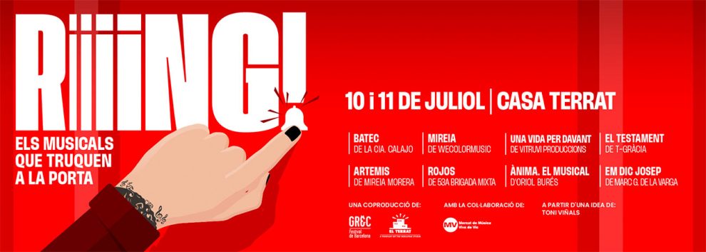 ‘RIIIING! Els musicals que truquen a la porta’