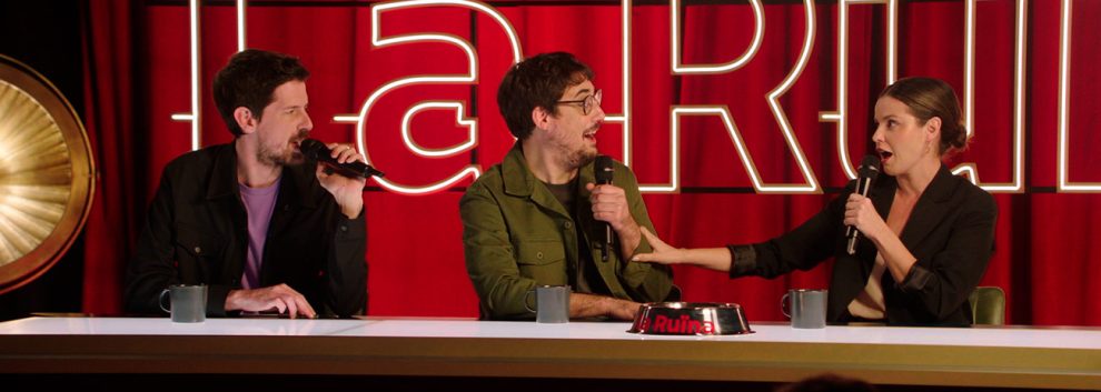 LA RUÏNA: Ignasi Taltavull, Tomàs Fuentes i Marta Torné