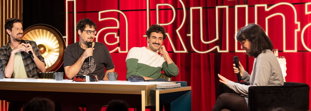 LA RUÏNA: Ignasi Taltavull, Tomàs Fuentes i Miki Esparbé