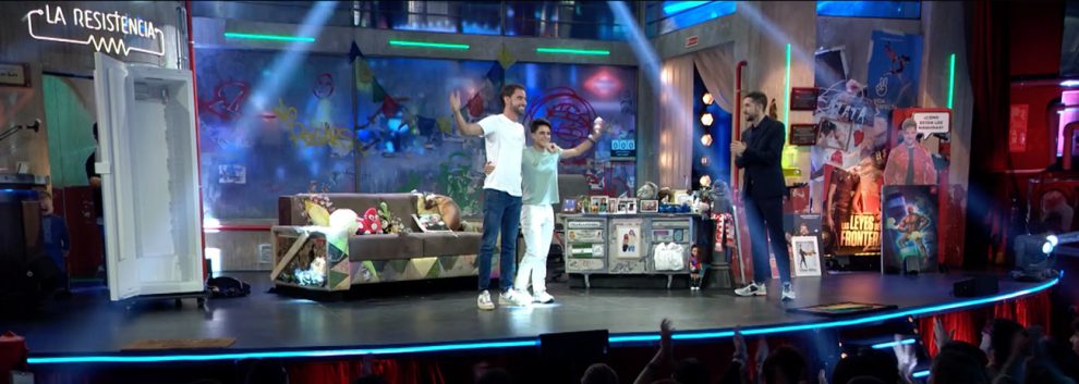 LA RESISTENCIA: María Pérez, Álvaro Martín y David Broncano