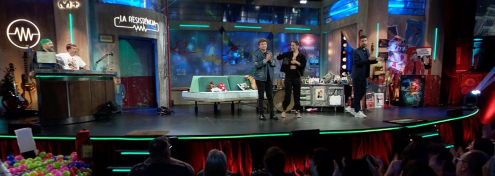 LA RESISTENCIA: Carlos Scholz, María Pedraza y David Broncano