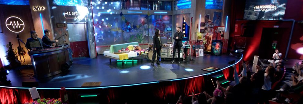 LA RESISTENCIA: Laura Pausini y David Broncano