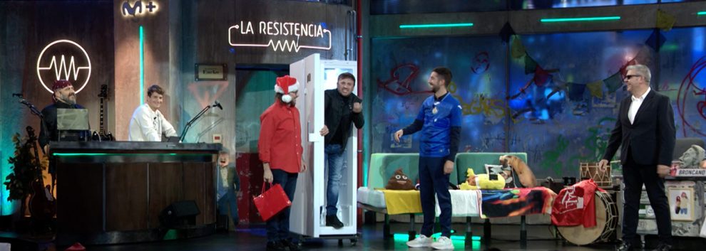 LA RESISTENCIA: Florentino Fernández, Santiago Segura, José Mota y David Broncano