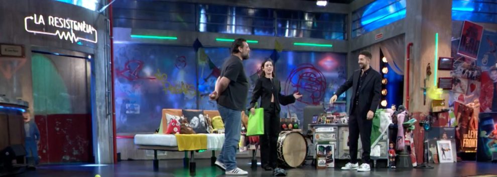 LA RESISTENCIA: Hovik Keuchkerian, Vicky Luengo y David Broncano