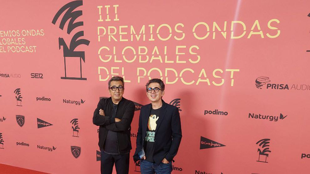 PREMIOS ONDAS GLOBALES DEL PODCAST: Andreu Buenafuente, Berto Romero