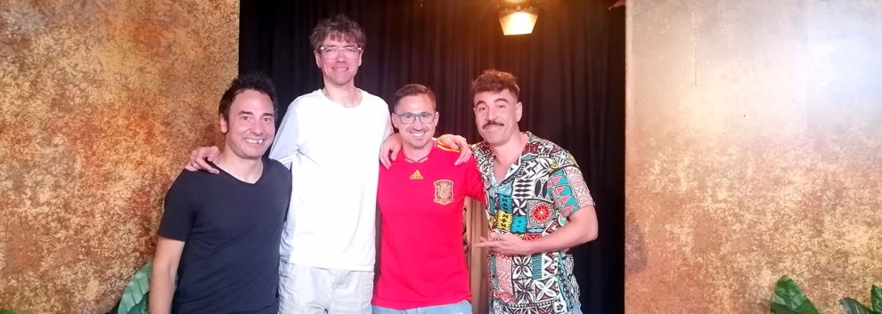 MOCHILA AL PASADO: Javier Botet, Luis Fabra, Alberto Aparici, Danny Boy-Rivera