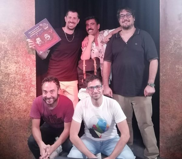 MOCHILA AL PASADO: Ignasi Taltavull, Tomàs Fuentes, Luis Fabra, Danny Boy-Rivera y Alberto Aparici