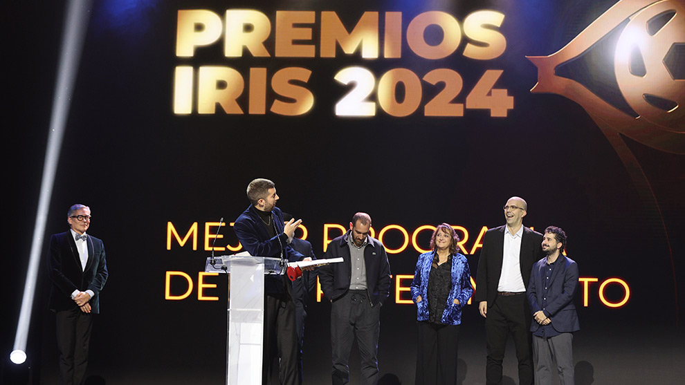 PREMIOS IRIS 2024: David Broncano, Jorge Ponce, Ricardo Castella, Sergio Bezos