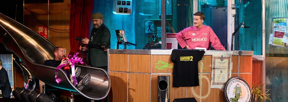 LA REVUELTA: Jorge Ponce, Grison, Ricardo Castella