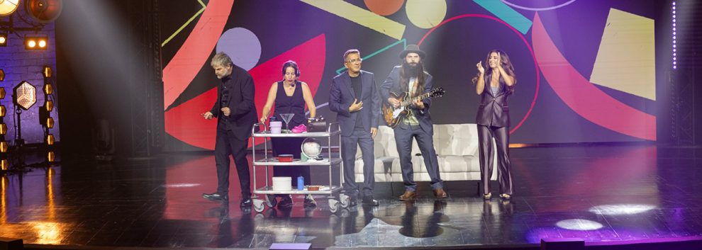 FUTURO IMPERFECTO: Andreu Buenafuente, David Martos, Vero Díaz, Raúl Cimas, Tamara García Romero, Sergi Estella