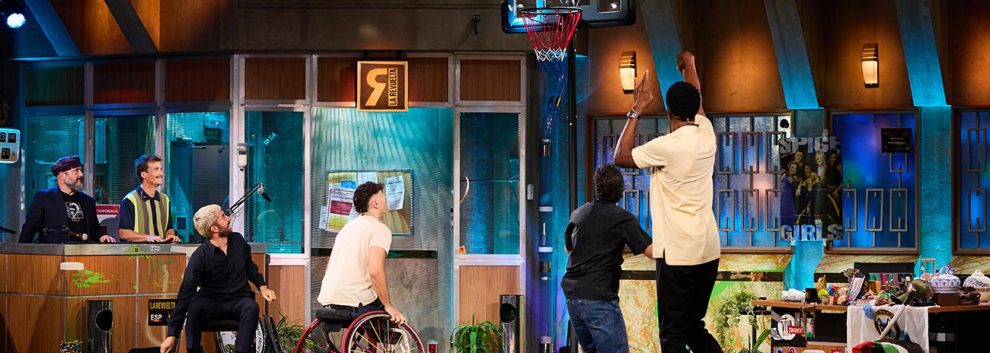 LA REVUELTA: Scottie Pippen, Pablo Ibarburu, Grison, Ricardo Castella