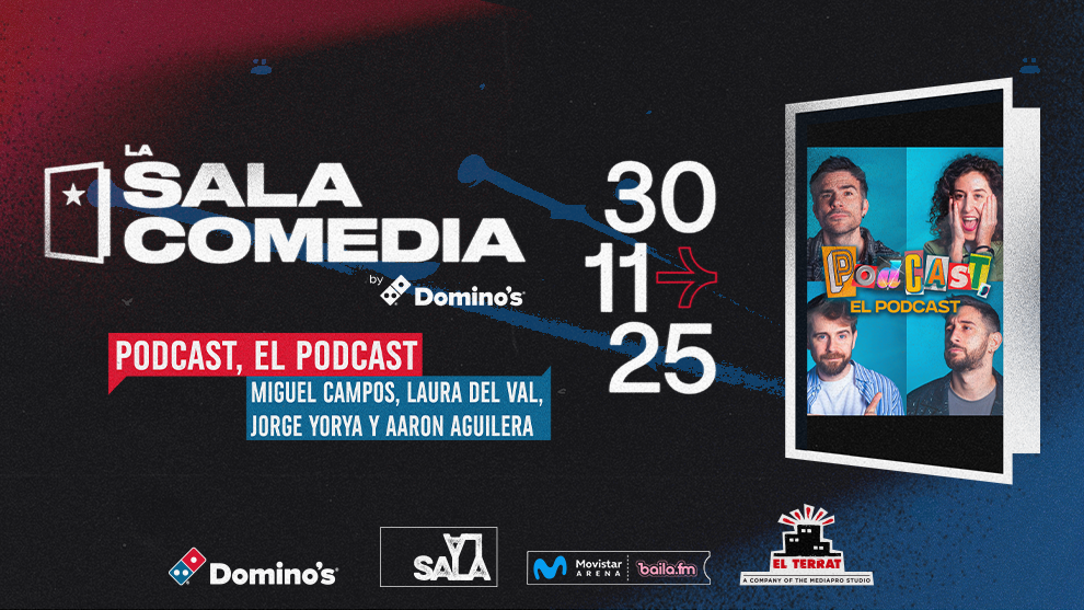 LA SALA COMEDIA BY DOMINO'S: Miguel Campos, Laura del Val, Aaron Aguilera, Jorge Yorya
