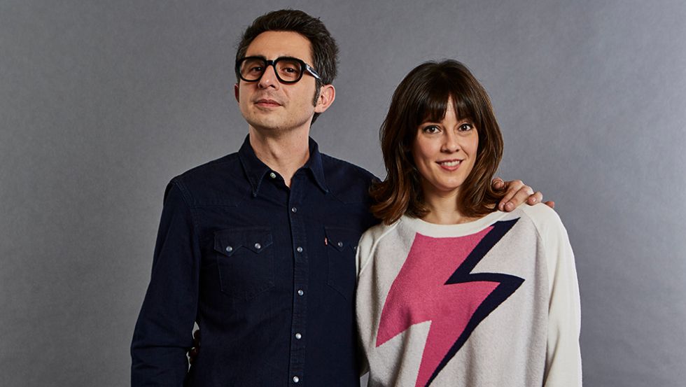 Berto Romero y Eva Ugarte