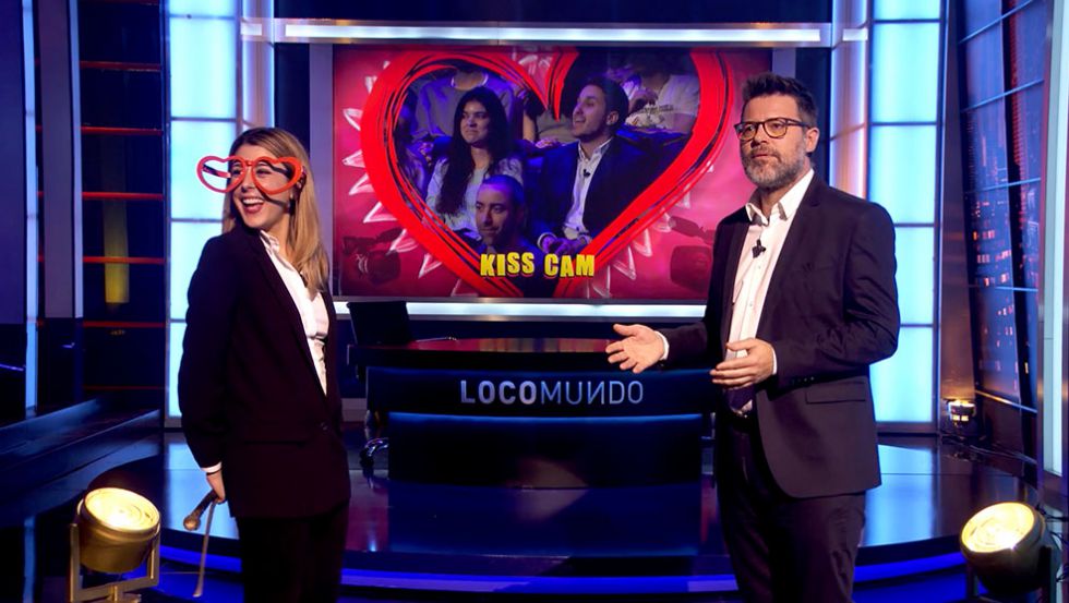 Valeria Ros, Pablo Ibarburu y Quequé